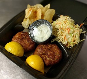 Double Crab Cake Platter